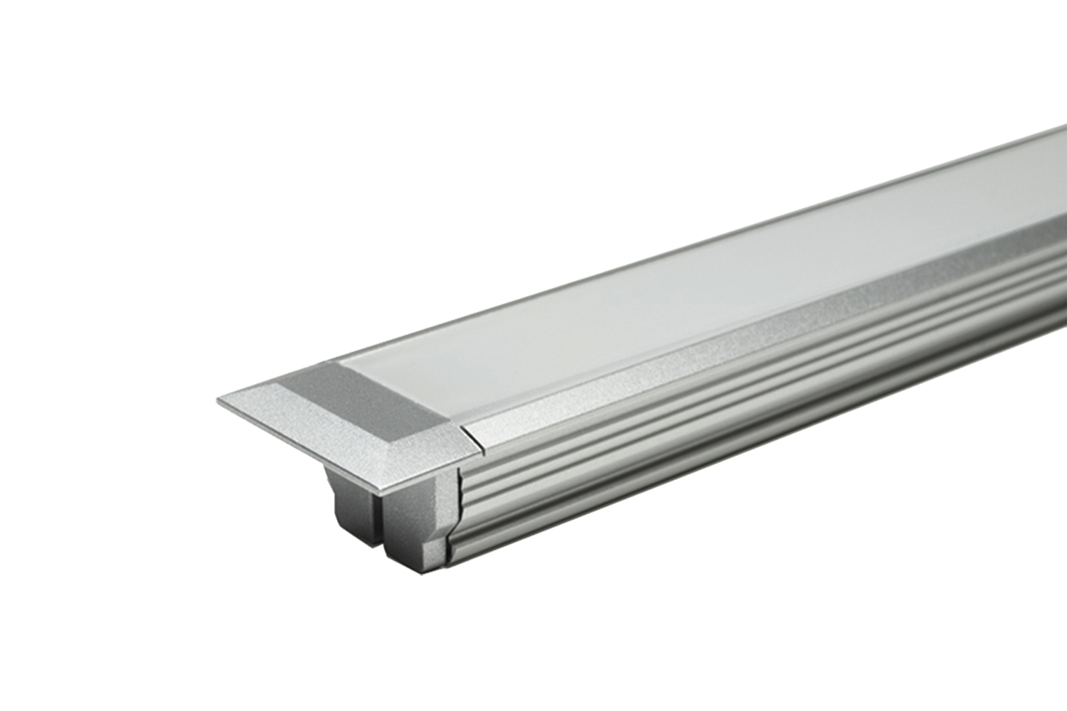 Led inbouw profielverlichting - manila iv - 2700-6500k - 967mm - rechthoek - rvs-look - 14.5w