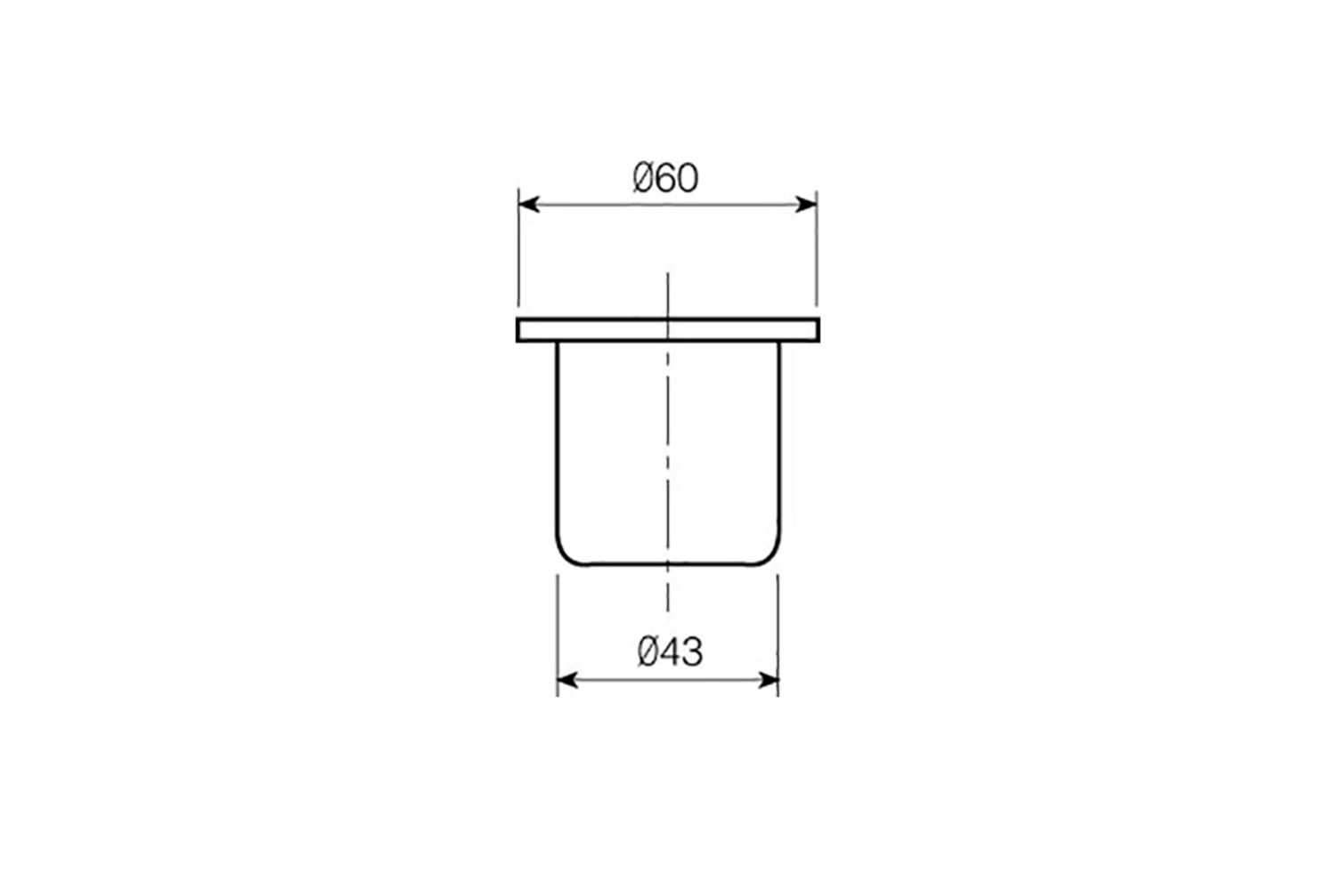 Verstelbare meubelpoten - zwart - handmatige verstelling - 45-70mm