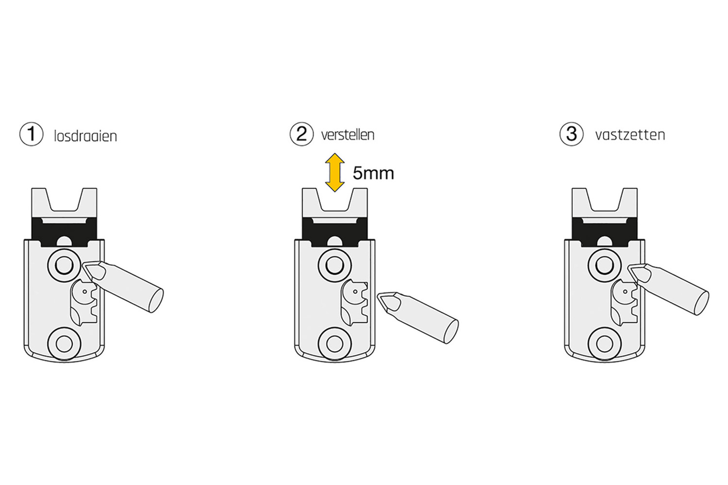 Set softclosing voor Gacela geleiders