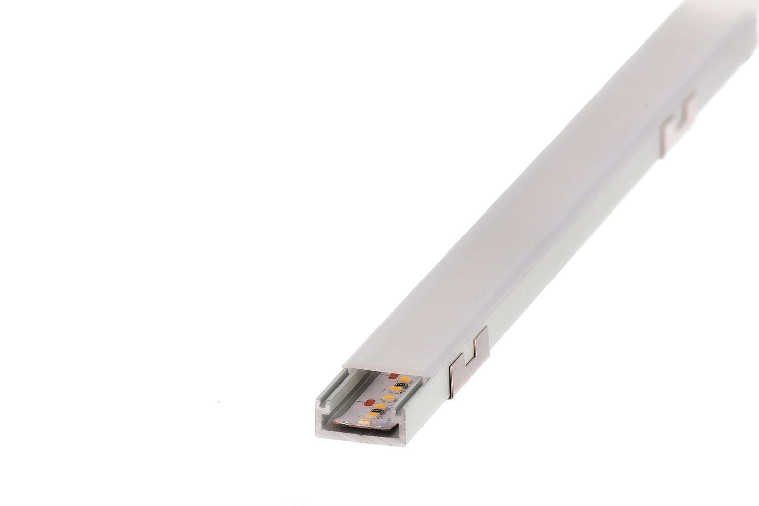 Led inbouw profiel - milaan - aluminium - 3000mm - incl. afdekprofiel