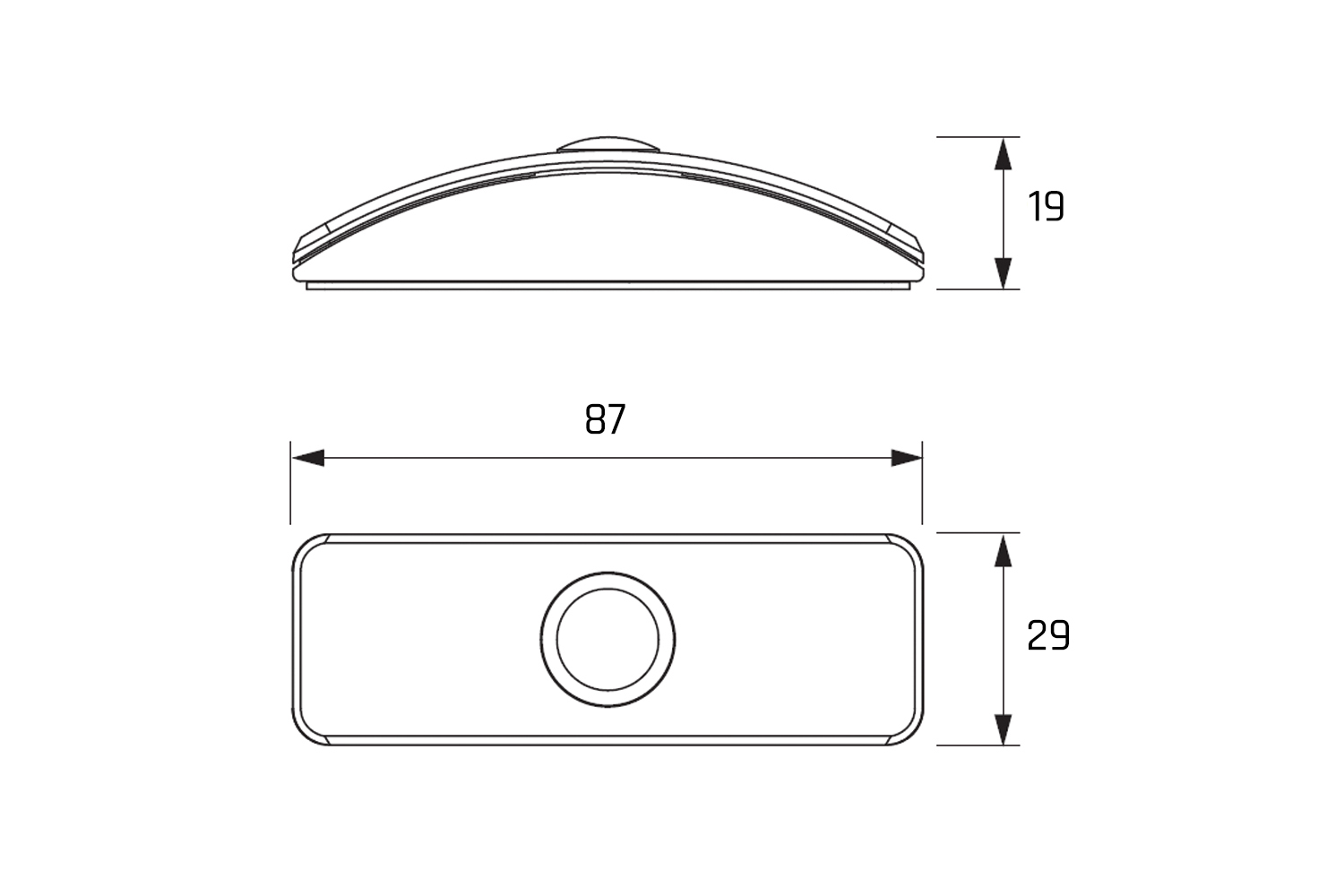 Bewegingssensor - 12v