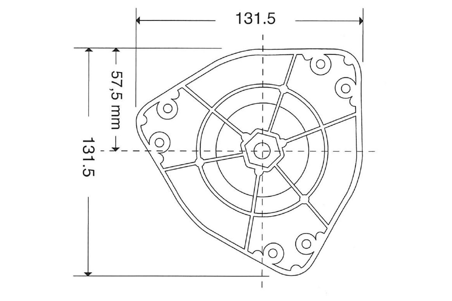 Ronde tafelpoten - set van 4 - Ø60mm - 870-900mm - wit