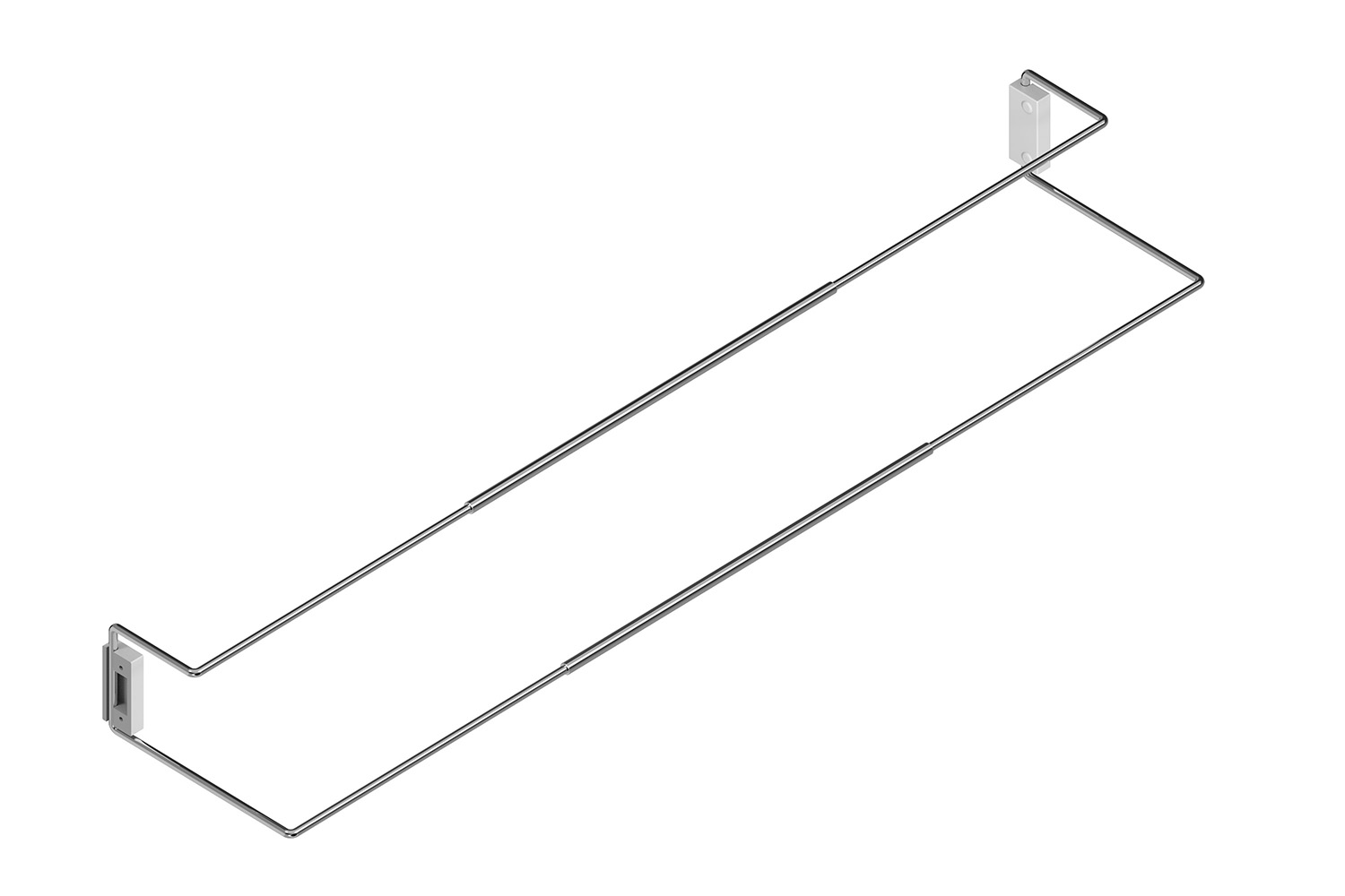 Chromen schoenenhouder - 450-630mm